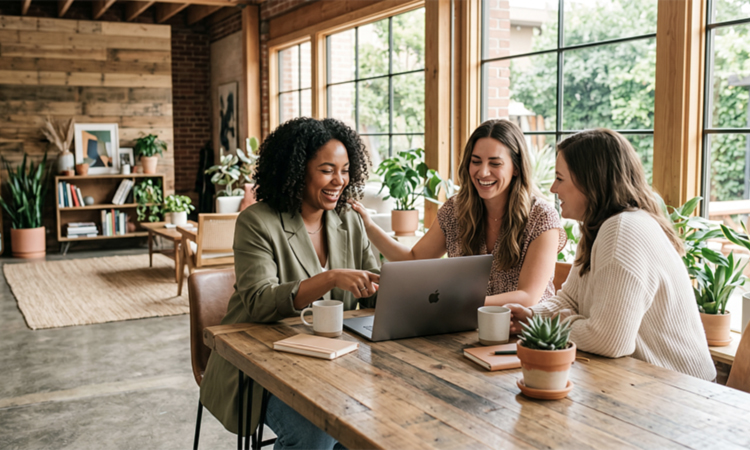 Real estate professionals building a sustainable business in a collaborative corporate culture.