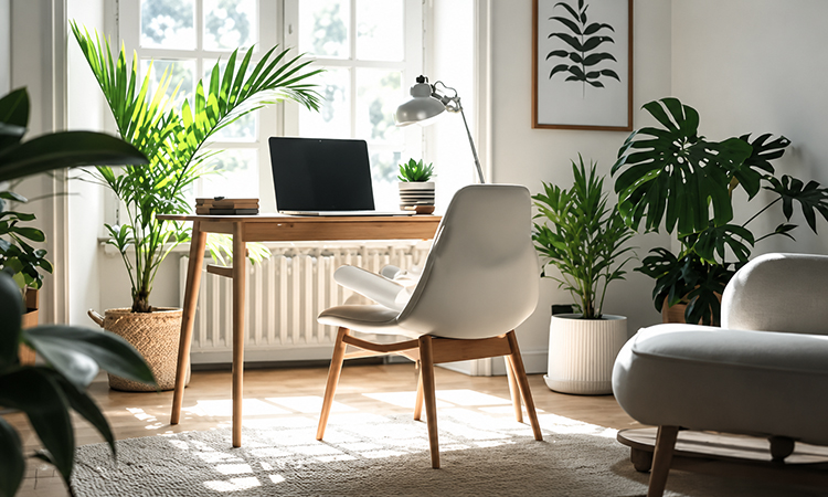 Calm office setup representing CEO mindset, business capacity, and intentional leadership