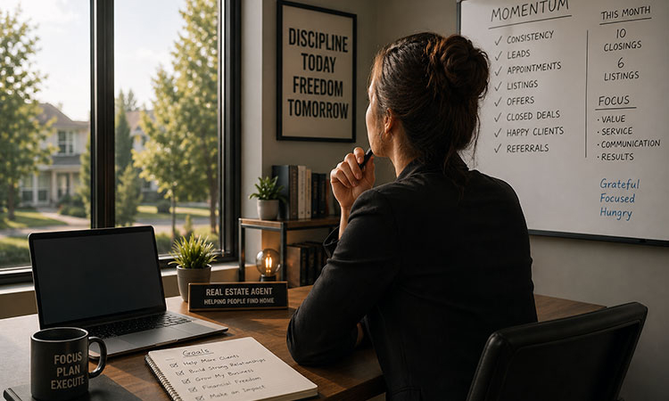 Professional woman reflecting near a window, representing expanding your capacity and sustainable business growth