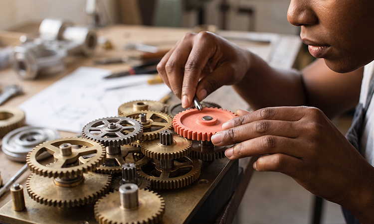 Business leader fine-tuning one part of an existing system